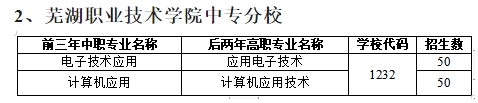 芜湖高级职业技术学校