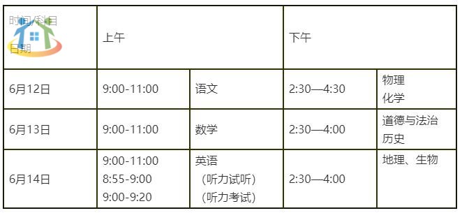 注意!20024年重庆中考科目顺序表详情 注意!20024年重庆中考科目顺序表详情