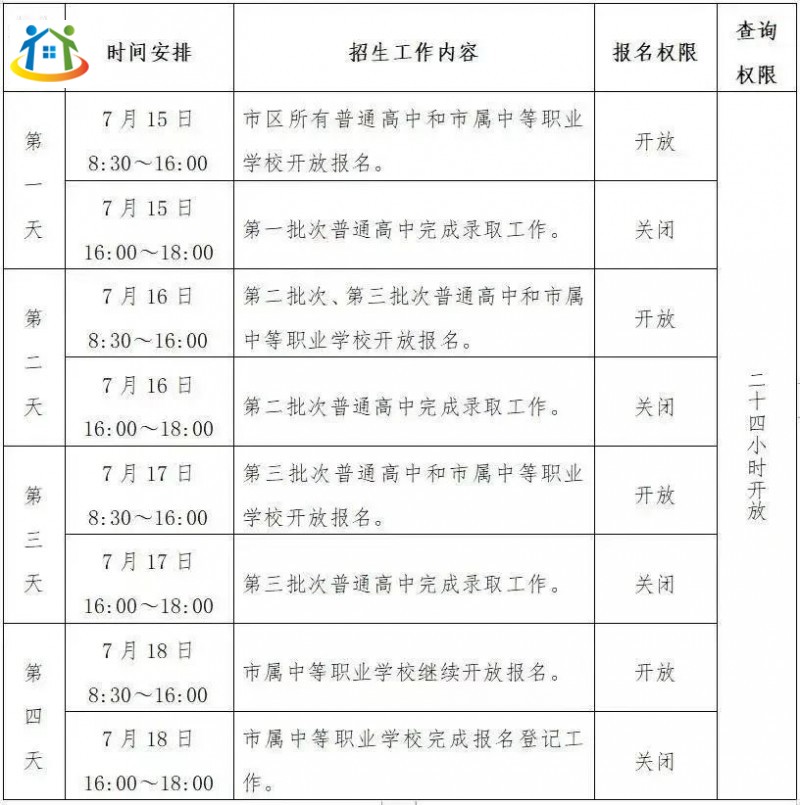 南宁中考志愿填报安排表 南宁中考志愿填报安排表