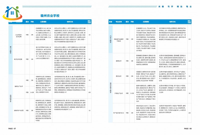 赣州农业学校招生简章