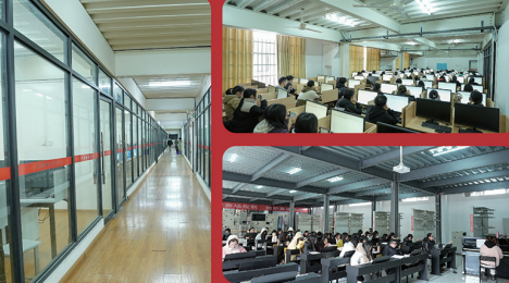 江西昌大技工学校实训场所