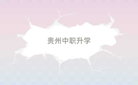 贵州中职升学