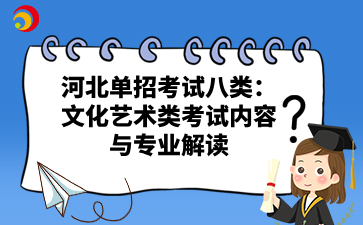 河北单招考试八类：文化艺术类考试内容与专业解读.png
