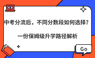 中考分流后，不同分数段如何选择？一份保姆级升学路径解