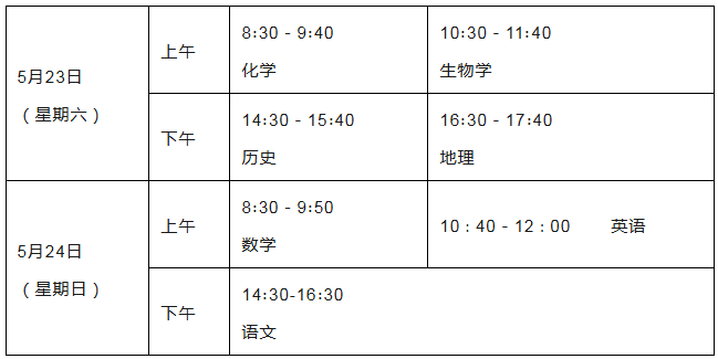 01  报名对象  (一)具有我省普通高中学籍的在校学生，均须报名参加高中学考合格性考试。  (二)具有我省普通高中学籍，因故未参加或已参加高中学考合格性考试成绩未合格的学生，应继续报名参加对应科目高中学考合格性考试。  (三)无我省普通高中学籍但具有我省户籍的社会考生(须初中毕业且具有普通高中同期报名考生同等学力)，也可报名参加高中学考合格性考试。  02  报名及缴费的时间和方式  (一)报名时间及方式  3月5日至20日报名。普通高中在籍(指学籍)在校学生由学籍所在学校组织集体报名，符合报名条件的社会考生在户籍所在县(区)教育考试机构报名。  3月20日前(含)，各级教育考试机构、各普通高中学校做好新增、维护、审核考生的考籍信息(含照片信息)等工作，逾期不予办理。  (二)缴费时间及方式  3月25日至31日网上缴费。缴费程序如下：  1.根据我省全面实施财政票据和非税收入收缴电子一体化管理要求，通过“江西省政务服务统一支付平台”进行考试缴费，收费标准按照《关于核定我省普通高中学业水平考试收费项目及收费标准的函》(赣发改收费字〔2010〕664号)文件执行，每位考生缴纳的报名考试费实时进入财政国库。  已报名考生须于规定时间段内登录江西省教育考试院网站(www.jxeea.cn)，点击“考试项目”，进入“高中学考合格性考试”栏目下的“高中学考合格性考试成绩查询与缴费” 栏，先根据界面提示仔细阅读并确认《考生诚信考试承诺书》，再进行缴费操作。考生缴费前须认真核对个人信息、考试科目和缴费金额，确认无误后再缴费，缴费后无法退费。未在规定时间缴费的考生，视为放弃报名，不予安排考试。  2.为保证全省统一考试各环节工作如期进行，报名截止后不再允许增改考生信息，各级教育考试机构、各普通高中学校务必在截止日期前仔细核对考生人数和信息，尤其是考籍号、姓名、身份证号以及照片，确保准确无误。  3.各普通高中学校要在“江西省普通高中学业水平合格性考试管理系统”(以下简称“管理系统”)中下载本校考生的当次应考科目，并按年级、班级通知考生进行核对。  03  考籍管理  (一)考籍管理相关规定  1.考生的考籍号仍沿用17位编码。  2.考生首次报名参加高中学考合格性考试应先建立考籍，考生应在学籍所在校建立考籍，非在籍(指学籍)考生新建立考籍按“社会类考生”(管理系统中为每个县区设置了一个“社会类考生”使用的虚拟学校代码“xxxx000”，虚拟学校由市、县教育考试机构负责管理)编排。  3.2022级及之前已毕业考生的考籍信息原则上不允许修改，若有特殊情况需修改的，须逐级报省教育考试院审批。  4.对已有成绩的考生，若办理了省内转学(指学籍)，应使用管理系统的转学功能(仅限于报名期间)进行考籍转移，确保考籍和成绩跟随考生学籍转移;对该类考生不予重建考籍，否则前后成绩无法合并。  (二)考籍建立操作要求  1.新增考籍基本信息由各设区市批量导入。各设区市教育考试机构对各普通高中学校收集、各县(区)审核上报的考籍信息复审后导入管理系统。  2.各普通高中学校必须准确采集考生身份证号，未准确采集身份证号的一律视为无效考籍，不予安排考试。  3.各设区市批量导入考生信息后，由各普通高中学校上传考生照片，采集照片按系统有关提示执行，未规范采集照片的一律视为无效考籍，不予安排考试。  4.各县(区)、各普通高中学校对考生考籍信息的单个增、删、改等操作权限，须由各设区市根据工作实际授权开放。  04  考试安排  (一)考试科目及范围  1.全省统考开考科目  本次考试全省统考开考科目为7科：语文、数学、英语、化学、生物学、历史、地理。  高一年级(2025级)学生本次考试科目为：化学、生物学、历史、地理共4门。  高二年级(2024级)学生本次考试科目为：语文、数学、英语共3门。  考试范围为《普通高中各学科课程标准(2017年版2020年修订)》规定的必修内容。1.语文：必修(上册、下册);2.数学：必修(第一、二册);3.英语：必修(第一、二、三册);  4.历史：中外历史纲要(上)、中外历史纲要(下);5.地理：必修(第一、二册);6.化学：必修(第一、二册);7.生物学：必修1 、必修2 。  2.各设区市组织实施考试的科目  体育与健康科目考试，由各设区市按照《江西省普通高中体育与健康科目学业水平合格性考试规范(试行)》(赣教基字〔2022〕39号 )有关要求组织实施，高二年级(2024级)学生须报名参加。  (二)考试时间  1.全省统考科目考试时间  2.各设区市组织实施科目考试时间  体育与健康科目考试具体时间由各设区市自行确定。  (三)考试形式与成绩呈现  本次考试语文、数学、英语(含听力测试)、化学、生物学、历史、地理科目考试形式均为书面闭卷笔试。  考试成绩以“合格”“不合格”呈现，成绩合格标准，依据基本教学质量要求以及当次命题和考试等情况确定。  从2025级普通高中一年级学生开始(含届时继续报考未合格科目的考生)，全省统一组织实施考试的科目“合格”呈现方式为：从高到低划分为合格(A)、合格(B)、合格(C)三个等次。本次考试化学、生物学、历史、地理成绩在以“合格”“不合格”呈现外，合格分A、B、C三个等次。  2024级学生仍按省教育厅印发的《江西省普通高中学业水平考试实施办法(2021年修订)》(赣教规字〔2021〕16号)执行，其本次考试科目语文、数学、英语成绩仅以“合格”“不合格”呈现。  体育与健康科目合格性考试成绩由各设区市教育考试中心(教育考试院)6月底之前上报省教育考试院。各设区市须确保成绩真实可信。在上报成绩之前应认真做好成绩查询和复核工作，并妥善保存考生成绩数据(含原始成绩)。  高中学考合格性考试成绩一般于考试结束一个月后公布，考生可登录江西省教育考试院网站(www.jxeea.cn)，进入“服务大厅”点击“成绩查询”栏目下的“高中学考合格性考试网上查询入口”查询当次考试成绩。需要开具高中学考合格性考试成绩证明的考生可在“服务大厅”点击“一键申请各类成绩证明”自助办理。  根据赣教基规字〔2025〕4号、5号文件规定及逐步推进高中学考合格考数字化考试的需要，2026年下半年普通高中学业水平合格性考试全省统考科目考试安排及考试形式有所变化。考试科目由以往同期4科调整为7科：语文、数学、英语、物理、思想政治、信息技术、通用技术。其中，语文、数学、英语(含听力测试)采用书面闭卷笔试方式，思想政治、物理、信息技术、通用技术采用无纸化上机考试方式。新增思想政治、物理采用机考方式，实行同场分科考试，每科考试时间45分钟。